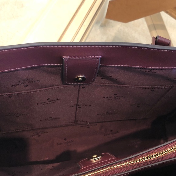 Kate Spade Suede Large Laptop Tote - Picture 5 of 8